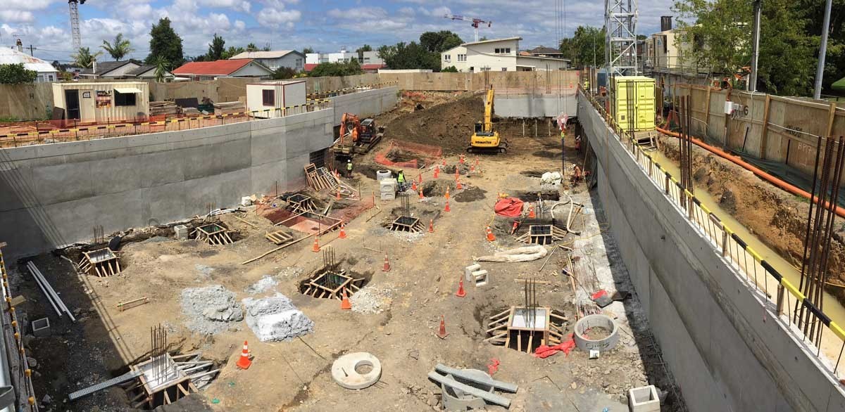 Commercial Construction Auckland Apartment construction